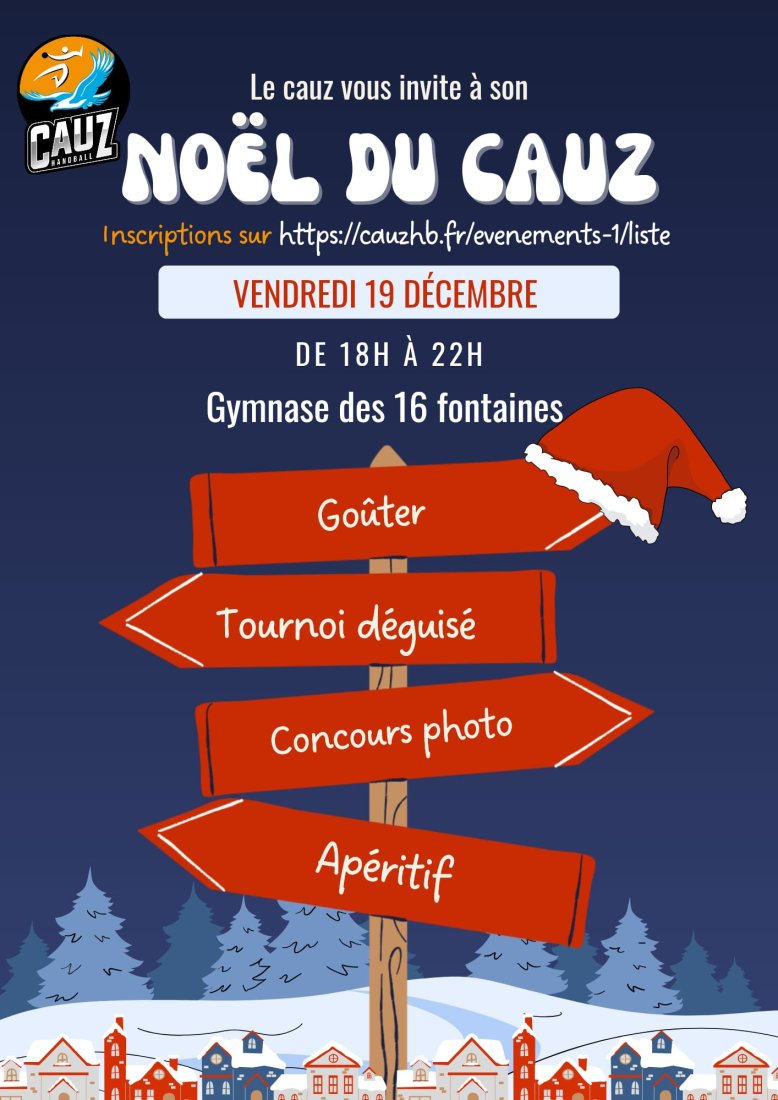 LE NOEL DU CAUZ HB- Vendredi 19 Décembre