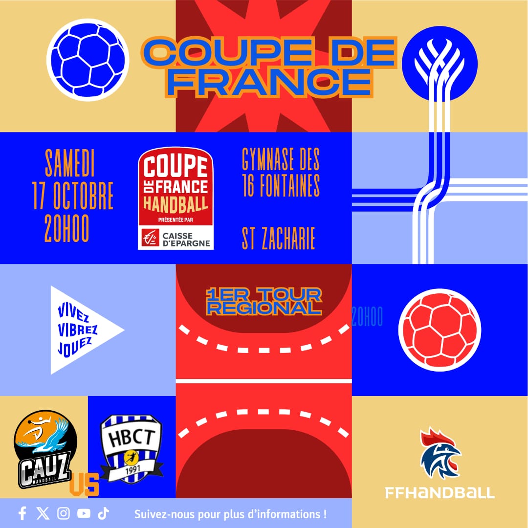COUPE DE FRANCE REGIONALE : CAUZ TRETS SAMEDI 17 Octobre